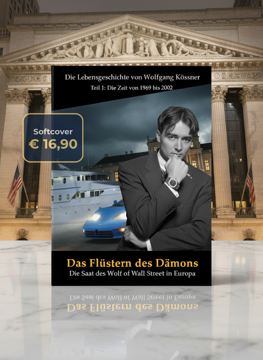 Das Flüstern des Dämons (Autobiographie von Wolfgang Kössner) Softcover